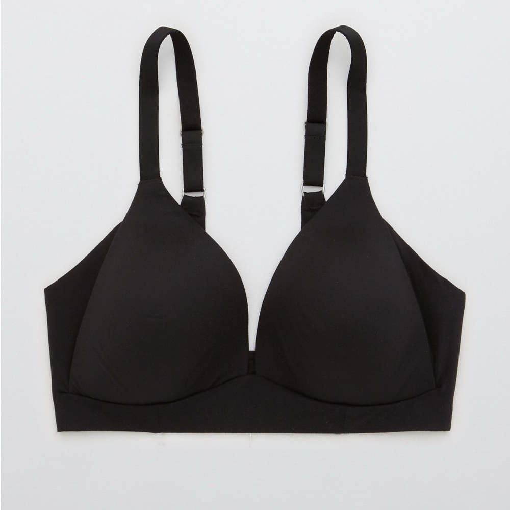 Aerie - Sunnie Wireless Lightly Lined Bra - Black - 34C
